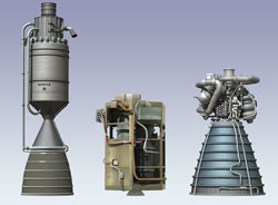 NERVA VASIMR SSME Engines
