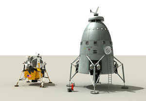 BIS Moonship & LEM