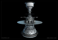 The Daedalus Starship - updated, without fuel tanks.